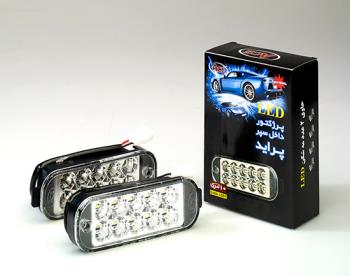 پرژکتور LED داخل سپر پراید 10 لنزی